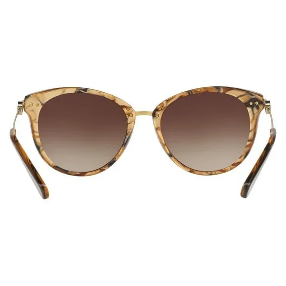 Michael Kors Women Round Sunglasses MK6040-321213 Bronze 55-19-140 MSRP170
